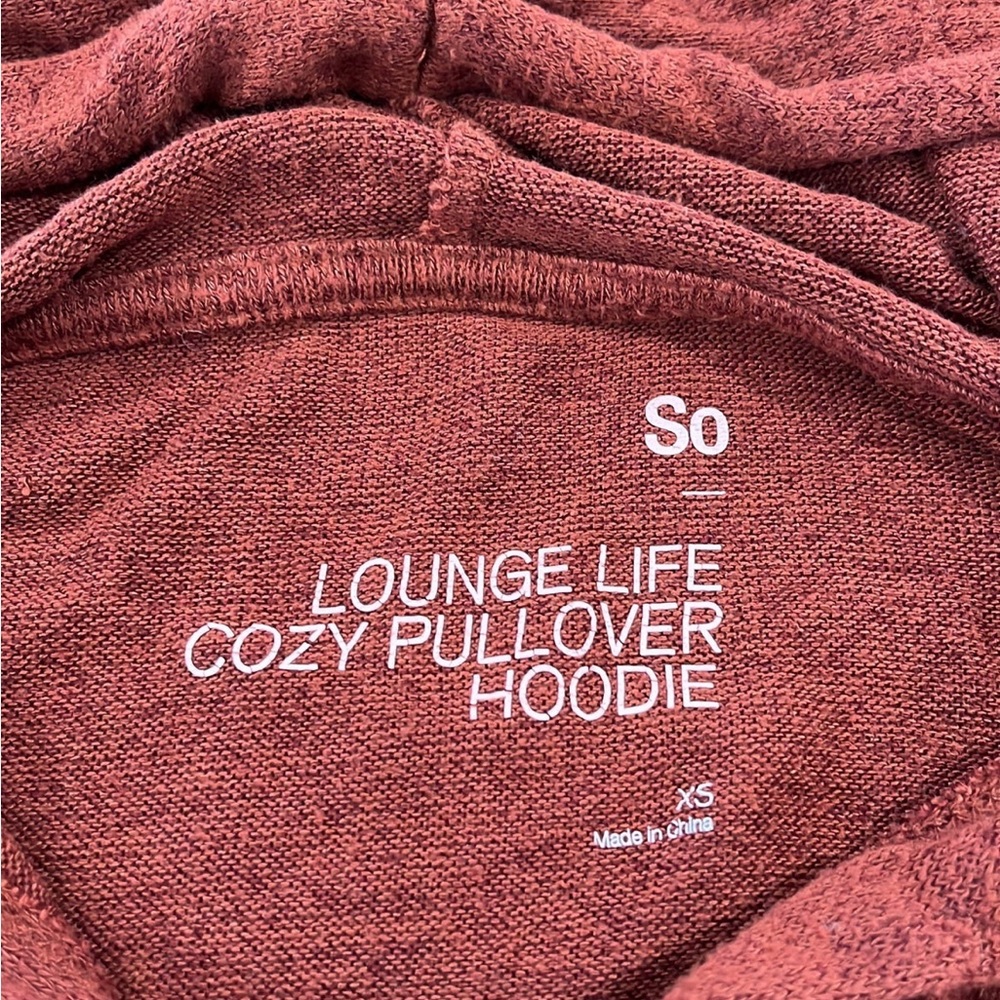 Cropped Sweatshirt Hoodie - Picture 2 of 3